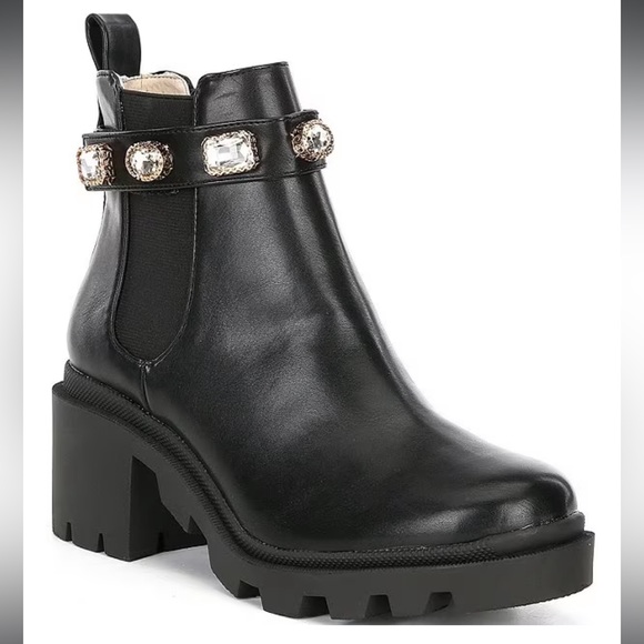 Madden Girl Shoes Madden Girl Amulet Jewel Embellished Lug Sole